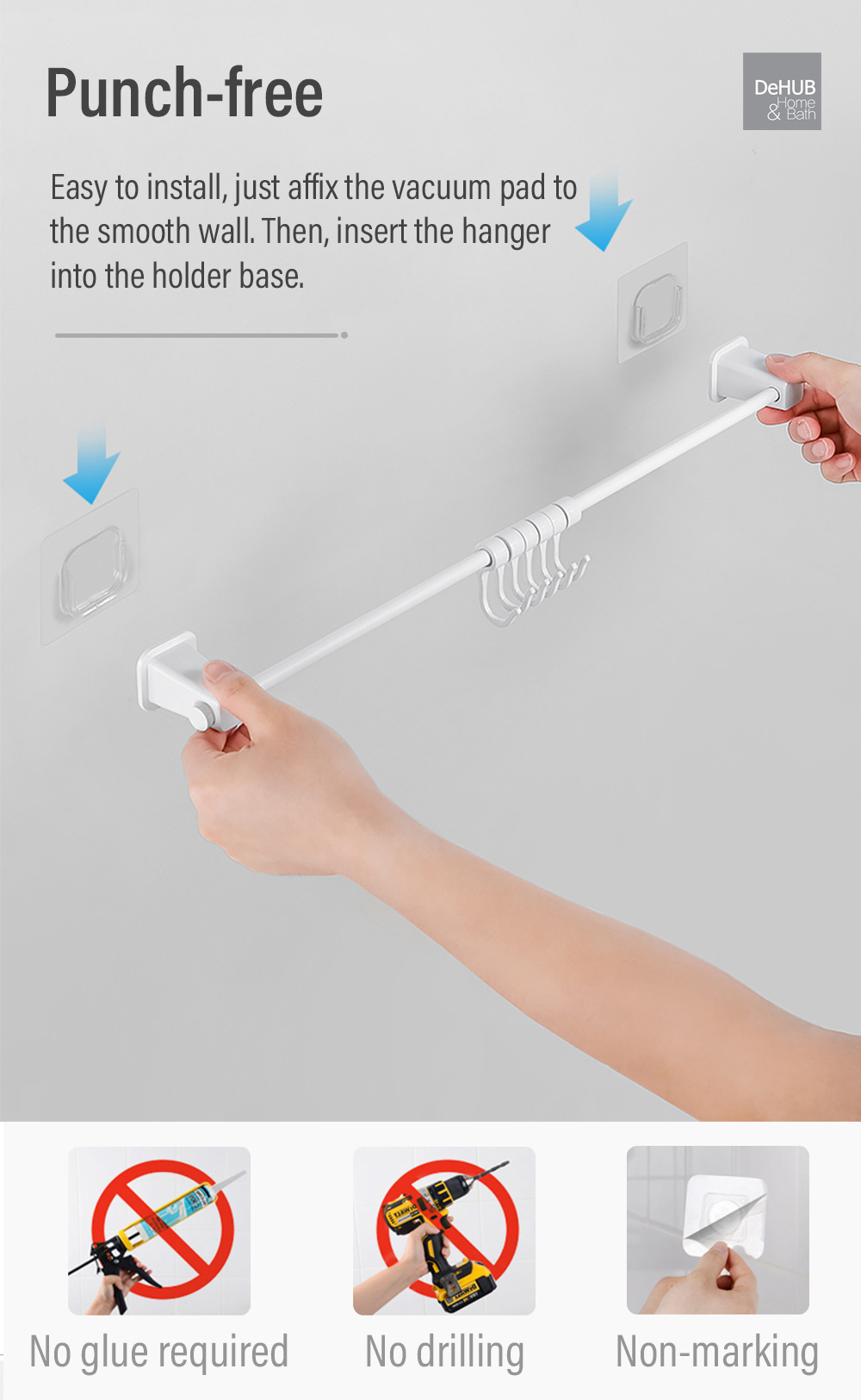 KOREA DeHUB Vacuum Pad Multi Hanger-3